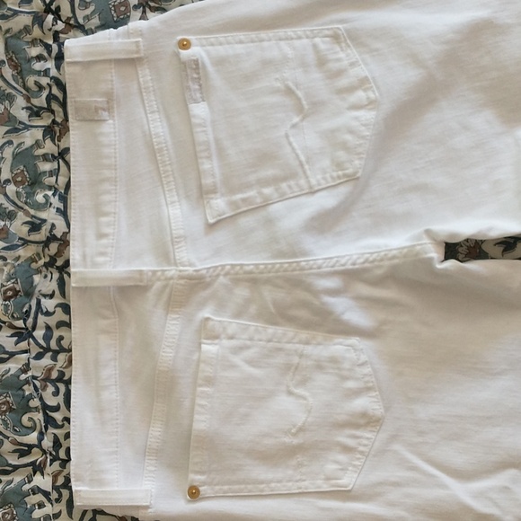 7 For All Mankind White Skinny Jeans - Picture 3 of 4